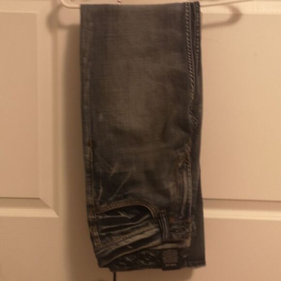 Buffalo David Bitton Black Wash Men Jeans 30×34 - Picture 3 of 15